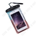 Td� sacoche �tanche pour t�l�phone portable �tui transparent pour smartphone �tanche pour camping arrosage ...