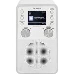 Technisat digitradio 317 radio de table dab + fm fm dab + bluetooth aux fonction r�veil blanc