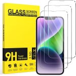 Techta 3 pi�ces verre tremp� pour iphone 16e(2025) film protection �cran anti - rayures sans bulles film ...