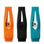 Techta chaussette t�l�phone en maille textile avec bandouli�re courte 40 cm ? accessoire de transport ...