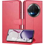 Techta coque pour honor magic 7 lite [�tui de protection housse premium en cuir pu pochette de portefeuille ...