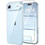 Techta coque pour iphone 17 air avec verre tremp� protection militaire coque bumper transparente antichoc ...