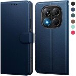 Techta coque pour xiaomi redmi note 14 pro 5g / note 14 pro + 5g / poco x7 5g housse clapet protection ...