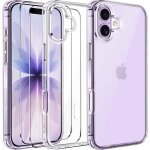 Techta pour iphone 17 coque - 3 en 1 kit case protection pour iphone 17 1 cover & 2 verre tremp - transparent ...