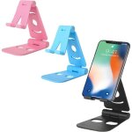 Techta support de t�l�phone portable pliable angle r�glable support de t�l�phone portable de bureau support ...