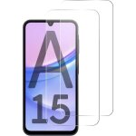 Techta verre tremp� pour samsung galaxy a15 5g / a15 4g [2 pi�ces] vitre protection protecteur d�cran ...