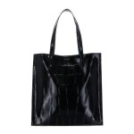 Ted baker sac � main noir pour femme - vivanaa croc effect icon bag s 326544