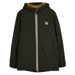 Teddy smith - parka fourre junior - kaki - 8 ans - kaki - garons