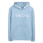 Teddy smith - sweat � capuche junior - bleu ciel - 16 ans - bleu - gar�ons