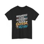 Tee shirt homme 40 ans ? t - shirt noir beau gosse de 40 ans ? cadeau anniversaire drôle unisexe s à ... Tee shirt homme 40 ans ? t - shirt noir beau gosse de 40 ans ? cadeau anniversaire drôle unisexe s à ...
