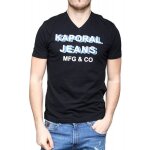 Tee - shirt - kaporal - loly - noir - 96% coton - manches courtes - coupe regular