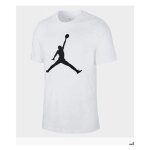 Tee shirt - nike - jordan jumpman - blanc - manches courtes - respirant
