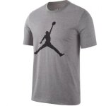 Tee shirt - nike - jordan jumpman - gris - manches courtes - respirant