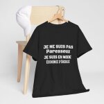 Tee shirt noir homme mode Économie dénergie - pas paresseux idée cadeau humour drole : couleur - black ... Tee shirt noir homme mode Économie dénergie - pas paresseux idée cadeau humour drole : couleur - black ...