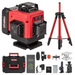 Teeno laser à lignes croisées vert 4x360 degrés vert autonivelant laser niveau à bulle avec trépied + ... Teeno laser à lignes croisées vert 4x360 degrés vert autonivelant laser niveau à bulle avec trépied + ...