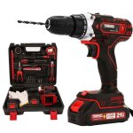 Teeno perceuse visseuse sans fil 21v 45 nm visseuse devisseuse sans fil25 + 1 rglages de coupleled46 ...
