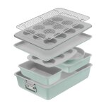 Tefal ceramik set 8 pièces moules gâteaux empilable revêtement céramique j175s804 Tefal ceramik set 8 pièces moules gâteaux empilable revêtement céramique j175s804