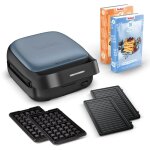 Tefal snack collection appareil  gaufre et croque - monsieur sw8674f0