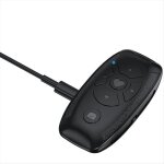 T�l�commande bluetooth rechargeable sans fil pour appareil photo d�clencheur pour t�l�phones tourne page ...
