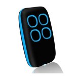 Tlcommande garage universelle 4 canaux 433. 92mhz - 1 pc bleu - duplicateur code fixe - contrle portail ...
