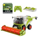 Tlcommande jouet bl mas moissonneuse - batteuse set - - avec vapeur son et lumire - - simulation ...