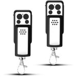 T�l�commande de moteur de porte - compatible avidsen - 4 canaux - signal stable - 2 pi�ces