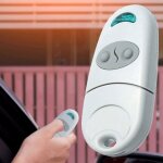 T�l�commande de porte de garage pour cam top 432na / 432ee / 432 sa / 432 m t�l�commande �metteur radio ...