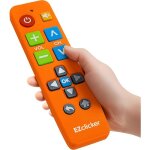 T�l�commande tv universelle grandes touches - svatv - ezclicker - orange - compatible principales marques ...