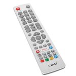 T�l�commande universelle - linq - sharp - port�e 8m - acc�s direct netflix et youtube - couleur blanc ...