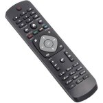 Tlcommande universelle - philips - smart tv - compatible lcd led plasma - noir - remplacement - keeper ...