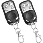 Télécommande universelle pour porte de garage 2 unités code tournant 43392 mhz 4 boutons sans fil compatible ... Télécommande universelle pour porte de garage 2 unités code tournant 43392 mhz 4 boutons sans fil compatible ...