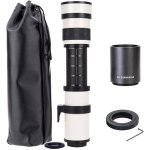 T�l�objectif jintu 420 - 1600 mm f / 8. 3 hd zoom manuel pour canon nikon