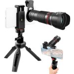 T�l�objectif t�l�phone + tr�pied haute r�solution z�ro vignettage l�ger ext�rieur sport faune lune concerts ...