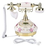 Téléphone antique imitation rétro vintage pour une utilisation à domicile ou au bureau Téléphone antique imitation rétro vintage pour une utilisation à domicile ou au bureau