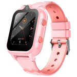 Téléphone enfant montre intelligente gps tracker vidéo montre à double lentille 2mp + 03mp - rose Téléphone enfant montre intelligente gps tracker vidéo montre à double lentille 2mp + 03mp - rose