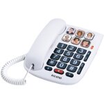Tlphone filaire senior alcatel tmax 10 - 6 mmoires directes avec photo - fonction mains - libres - ...