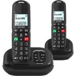 Tlphone fixe alcatel xl685 voice duo - dect senior avec rpondeur et grandes touches