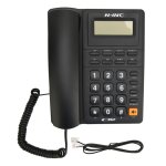 Tlphone fixe multifonction avec identification de lappelant numrotation rapide idal pour bureau et ...