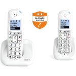 Téléphone sans fil alcatel dect xl785 duo grand ecran et grandes touches Téléphone sans fil alcatel dect xl785 duo grand ecran et grandes touches