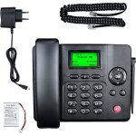 T�l�phone fixe sans fil gsm - suteo - double sim - �cran 24 pouces - quadri - bande gsm - prise en charge ...