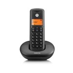 Tlphone fixe sans fil motorola e212 noir