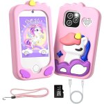 T�l�phone mobile enfants enfants jouet 28 pouces double cam�ra �ducatif