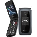 Tlphone mobile gigaset gl7 - clapet 4g bluetooth bouton sos noir