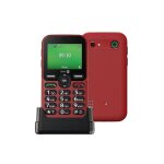 Tlphone portable doro leva e10 24? 4g nano sim rouge
