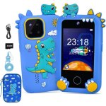 T�l�phone portable enfants elecoutek dinosaur 3 - 10 ans avec cam�ra et musique