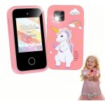 Tlphone portable pour enfantssmartphone jouet pour enfantsavec jeux ducatifscadeau pour les 4 - 10 ...