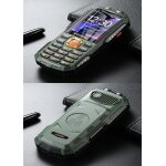 T�l�phone portable incassable ip68 �tanche antichoc batterie 16800mah vert