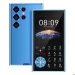 Téléphone portable à touches Écran 201 pouces double sim style line bleu pâle Téléphone portable à touches Écran 201 pouces double sim style line bleu pâle
