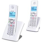 Téléphone sans fil - alcatel - f530 duo - 2 combinés blocage dappels mains libres 2 mémoires directes ... Téléphone sans fil - alcatel - f530 duo - 2 combinés blocage dappels mains libres 2 mémoires directes ...