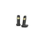 Tlphone sans fil gigaset a170 duo noir - 3 lignes - haut - parleur - bluetooth - rduction du bruit ...